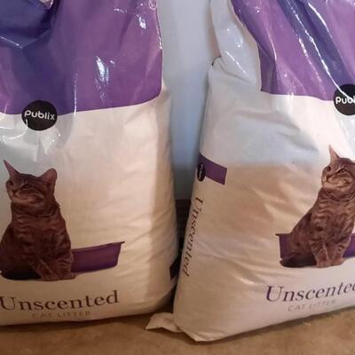 Lot 283  2 Bags of Kitty Liter