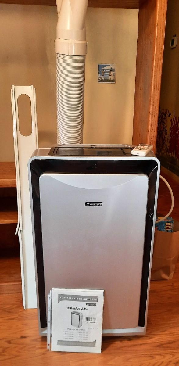 Lot 290 Everstar Air Conditioner w/ Remote Portable FreeStanding