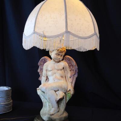 Cherub Lamp