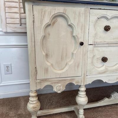 Shabby Chic  Antique Buffet / Sideboard