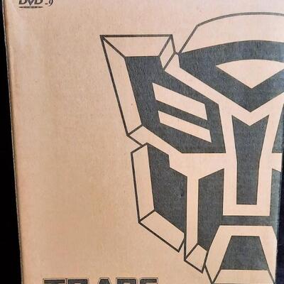 Lot 301  Transformers DVD Set with Action Picture Cards