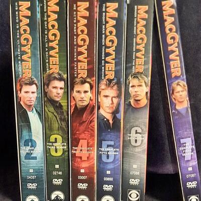 Lot 304  MacGyver DVD Set Seasons 2-7