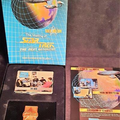 Lot 309  The Making of Star Trek The Next Generation  Gold Edition