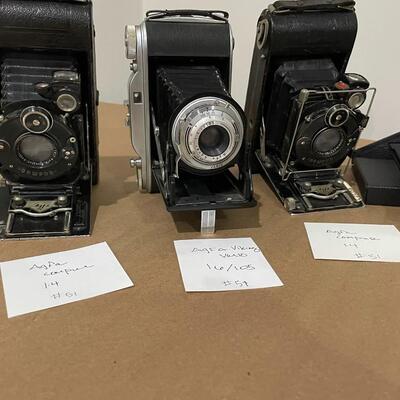 Agfa Cameras - Compusur & Viking with accessory
