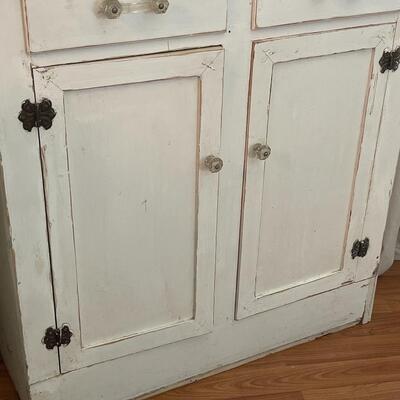 Shabby Distressed Painted Cupboard