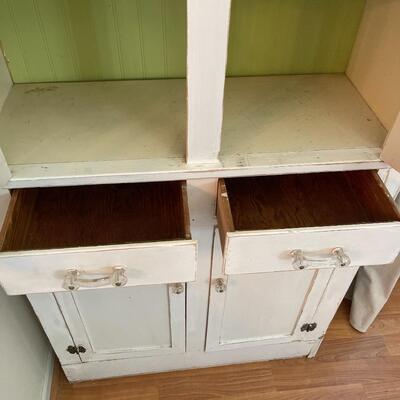Shabby Distressed Painted Cupboard