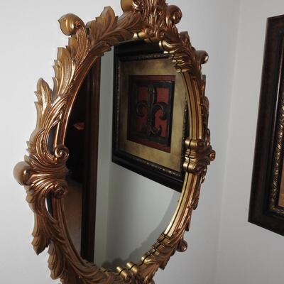 Gold Wall Mirror