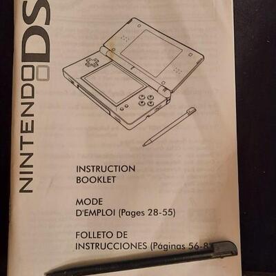 Lot 343  Nintendo 2 DS CL Handheld Console w/ 1 Game, Stylus, Adapter and Box