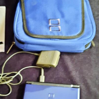 Lot 344  Nintendo DS Lite Handheld Console w/ Case & Adapter