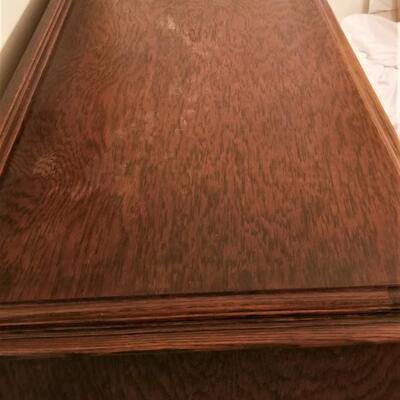 Lot #129  Depression Era Oak Sideboard - lots of storage