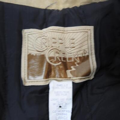 Apparel:  Cripple Creek Coat Size Large, Made in USA