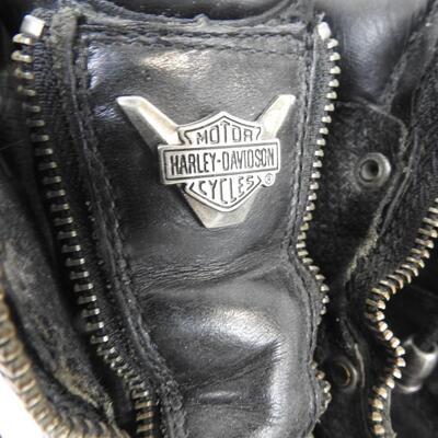 Harley Davidson Boots size 10.5 & Cinch Sack Bag