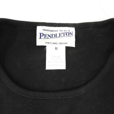 3 pc Women's Clothing: Pendelton Long Sleeve Med, Chaps Sweater Med, Hygard Sm