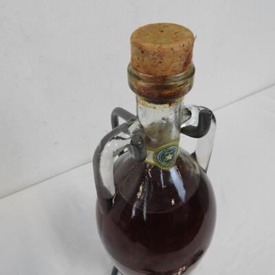 Cherry Vinegar Bottle Decor Piece - Seal Broken