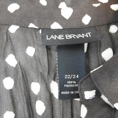10 Assorted Lane Bryant and Worthington Women Shirts and Blouses