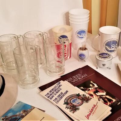 Lot #130  1984 World's Fair Lot - big assortment