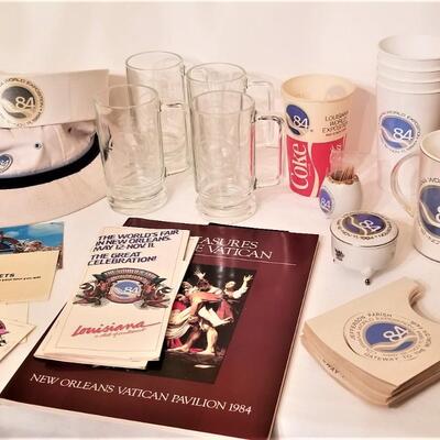Lot #130  1984 World's Fair Lot - big assortment