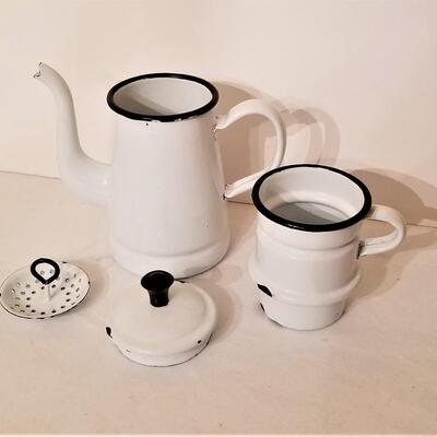 Lot #131  Vintage French Brew Coffee Pot