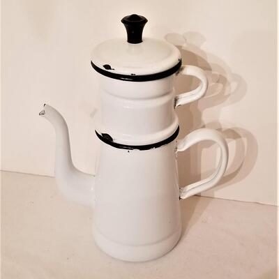 Lot #131  Vintage French Brew Coffee Pot