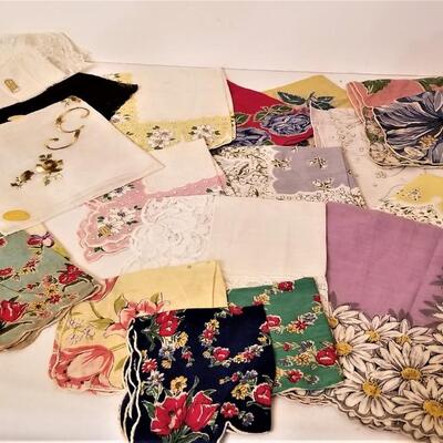 Lot #138  Vintage Hankie Lot - 20 in all