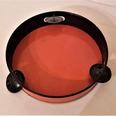 Lot #140  Vintage Halloween Tambourine