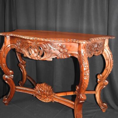 Mahogany Entry Table