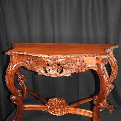 Mahogany Entry Table