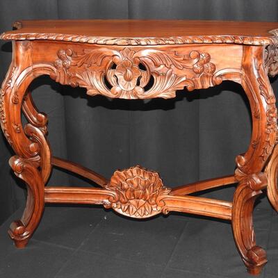 Mahogany Entry Table