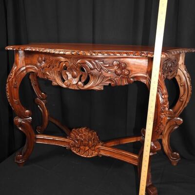 Mahogany Entry Table