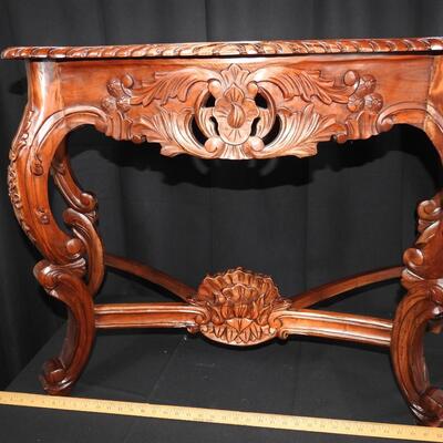 Mahogany Entry Table