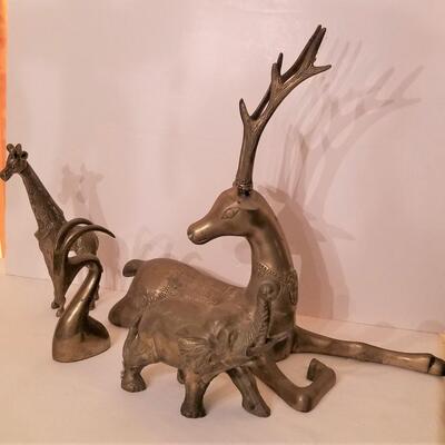 Lot #146  Brass Decorative Lot - 4 pieces