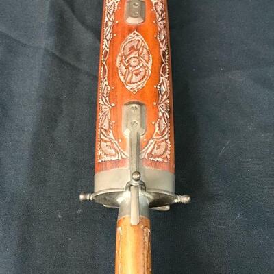 Lot PV1: Vintage Carving Knife And Fork Set Made In India