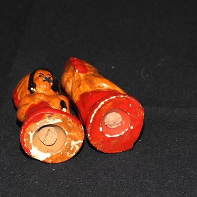 Indian Chiefs  Salt & Pepper Shakers