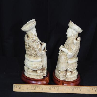 Oriental Carved Figurines