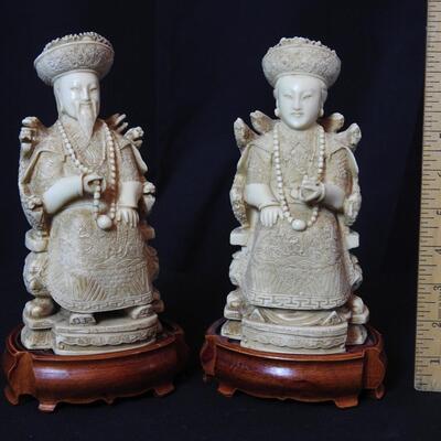 Oriental Carved Figurines