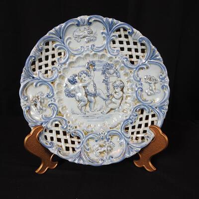Cherub. Platter