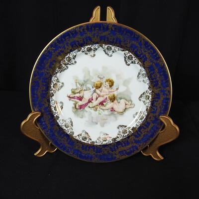 Collection of  Porcelain Cherub Plates