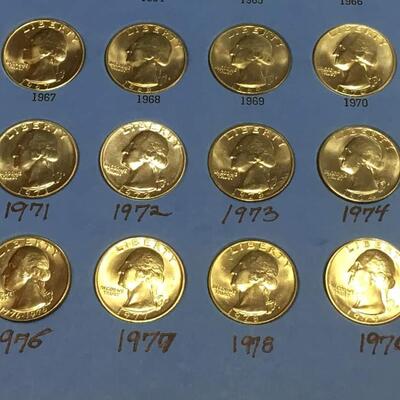 Quarter book 1916 to 1979 missing 4 .Reserve set