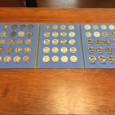 Quarter book 1916 to 1979 missing 4 .Reserve set