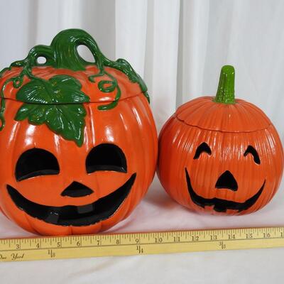 Halloween Ceramic Pumpkins