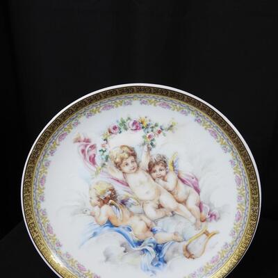 Collection of Porcelain Cherub Plates