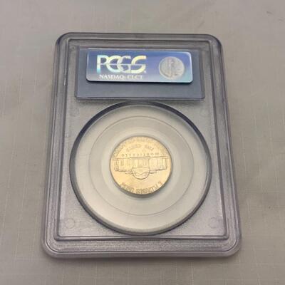 [4] GRADED COIN | 1999 D Nickel | MS 64 FS | PCGS
