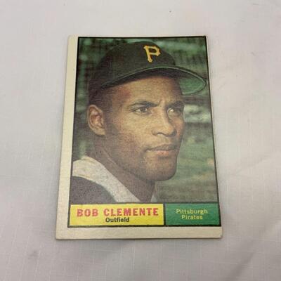 [13] VINTAGE | Bob Clemente | TOPPS Card #388 | 1961 | Pittsburgh Pirates
