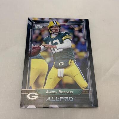 [15] MODERN | Aaron Rodgers | All Pro Football | TOPPS #252 | 2015 | Green Bay Packers