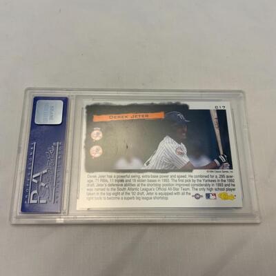 [17] GRADED CARD | Derek Jeter | 1994 Classic FOIL | Mint 9 | PSA | New York Yankees