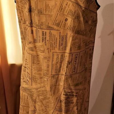 Lot #151  Super Rare 1960's PAPER DRESS - Still in wearable condition