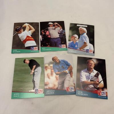 [32] Eighteen Notable PGA Tour Pro Set Cards | 1991 | Palmer | Nicklaus | Daly