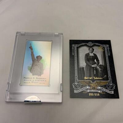 [36] Roosevelt | Tubman | Limited Edition Collector Cards | TOPPS | Upper Deck