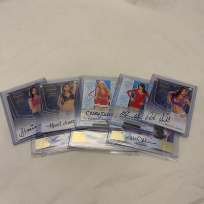 [40] Eighteen Authentic Autographed | Bench Warmer Cards