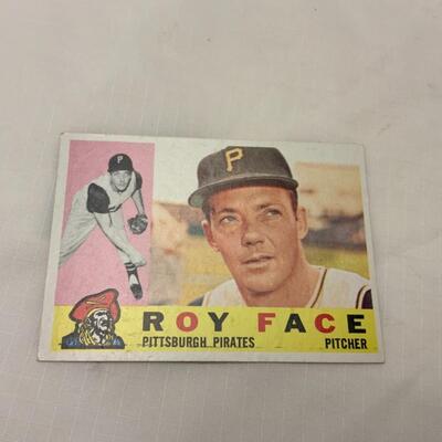 [58] VINTAGE | Roy Face | TOPPS Card #20 | 1960 | Pittsburgh Pirates